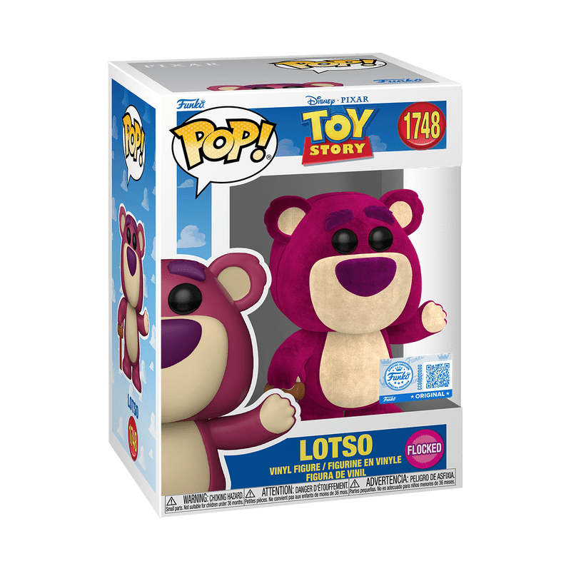 Funko Pop! Lotso (Flocked) - Toy Story 1748 Exclusive - Figz