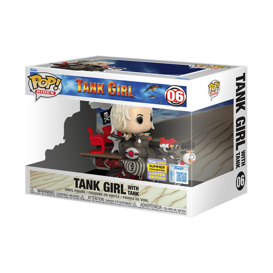Funko Pop! Ride Deluxe: Tank Girl - Tank Girl with Tank 06 (2025 Літня Конвенція) - Figz