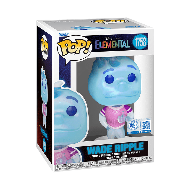 Funko Pop! Wade Ripple - Elemental 1758 - Figz