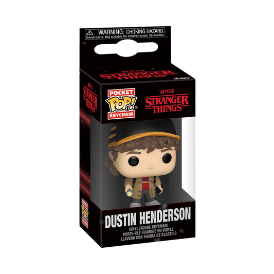 Колекційний брелок Funko Pop! Keychain - Dustin Henderson (Stranger Things) - Figz