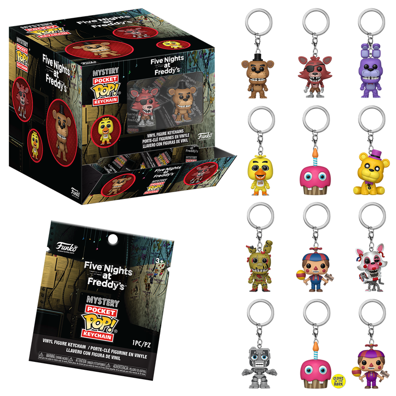 Колекційний брелок-сюрприз Funko Pop! Keychain Mystery - Five Nights at Freddy's