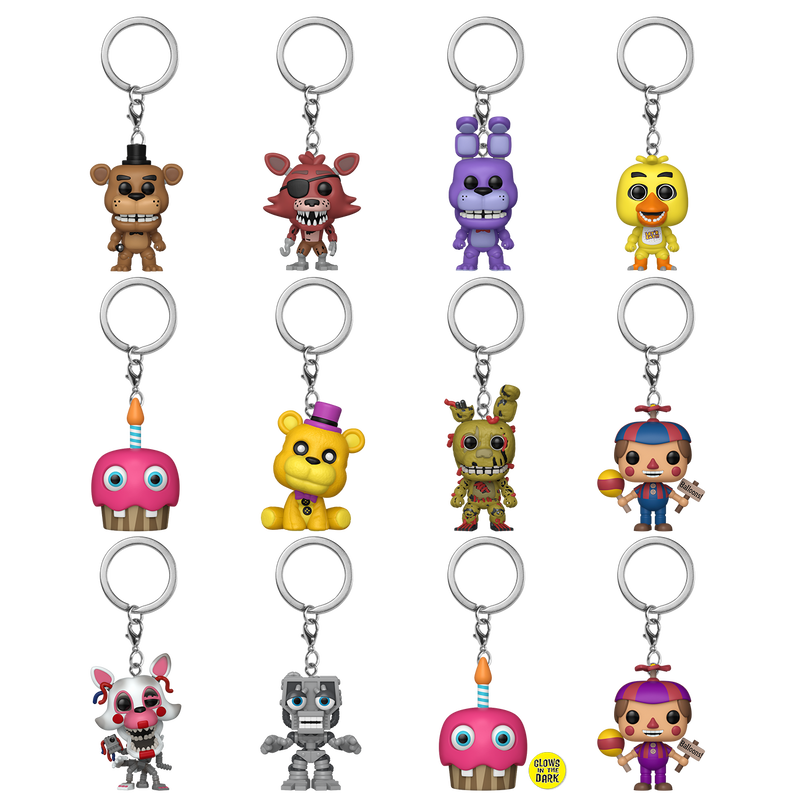 Колекційний брелок-сюрприз Funko Pop! Keychain Mystery - Five Nights at Freddy's