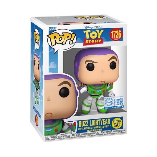 Funko Pop! Buzz Lightyear (Світиться в темряві) - Toy Story #1726