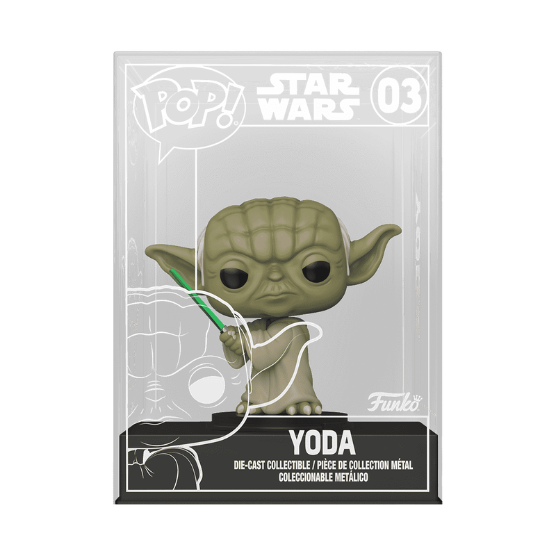 Funko Pop! Die-Cast Yoda (Шанс на Chase) - Star Wars #03
