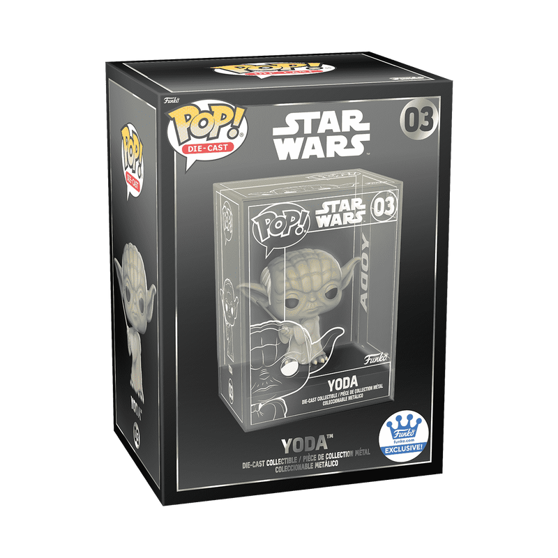 Funko Pop! Die-Cast Yoda (Шанс на Chase) - Star Wars #03