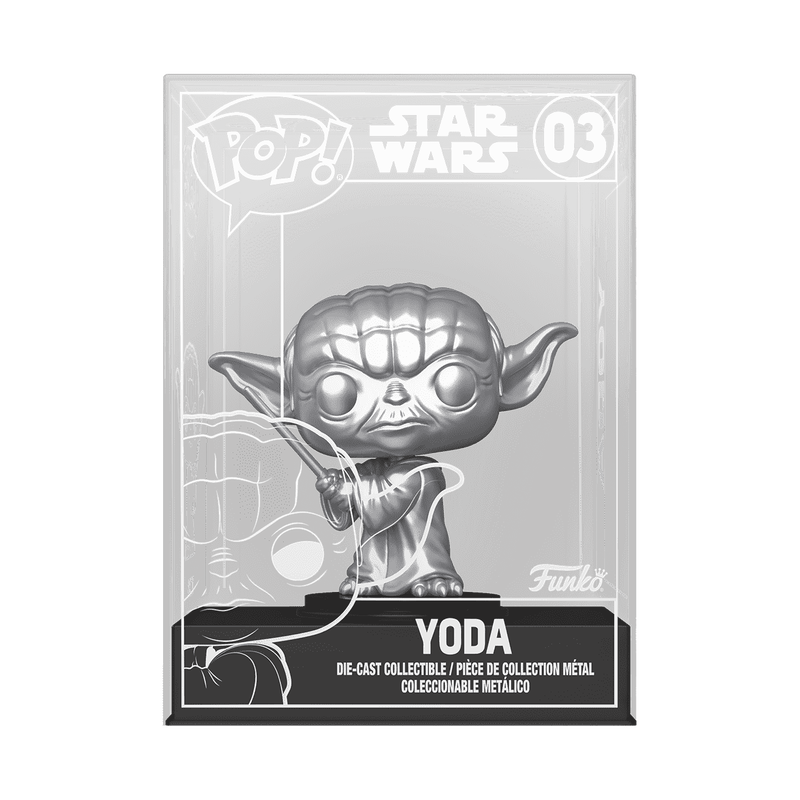 Funko Pop! Die-Cast Yoda (Шанс на Chase) - Star Wars #03