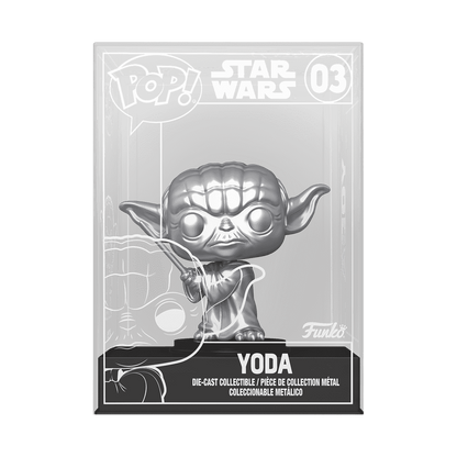 Funko Pop! Die-Cast Yoda (Шанс на Chase) - Star Wars #03