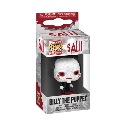 Колекційний брелок Funko Pop! Keychain - Billy the Puppet (Saw)