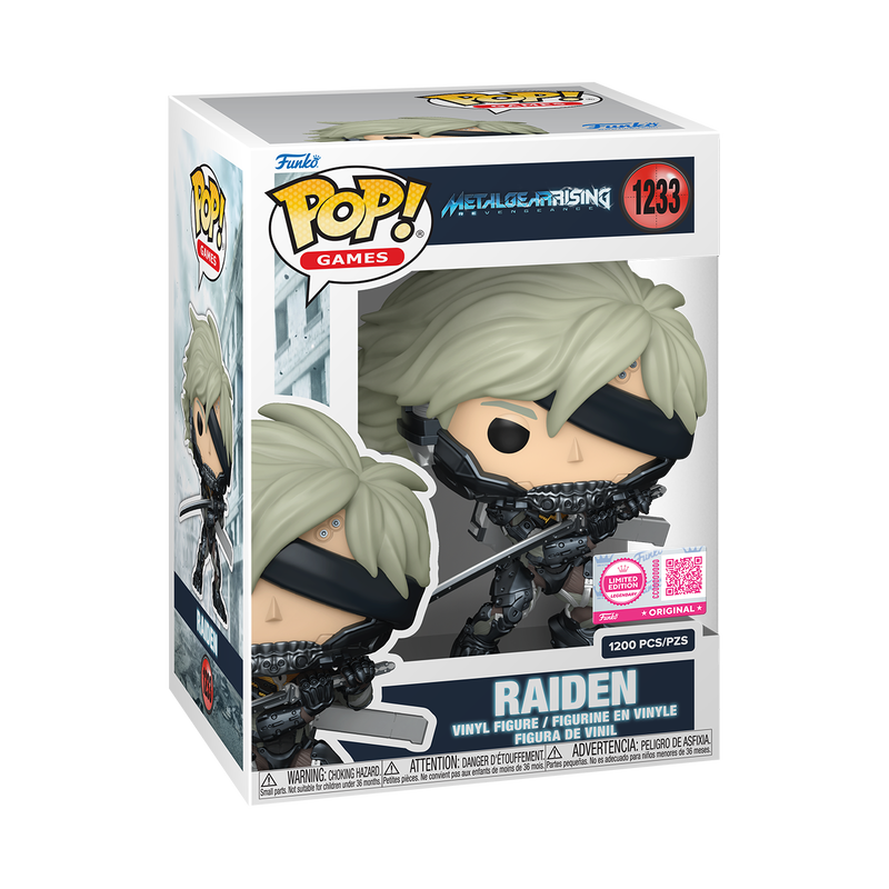 Funko Pop! Raiden - Metal Gear Rising: Revengeance #1233 (Legendary)