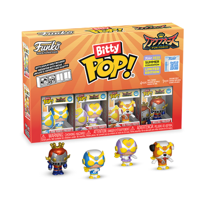 Funko Bitty Pop! Freddy Funko Fun Force 4 - Pack (2025 Summer Convention Ексклюзив) - Figz