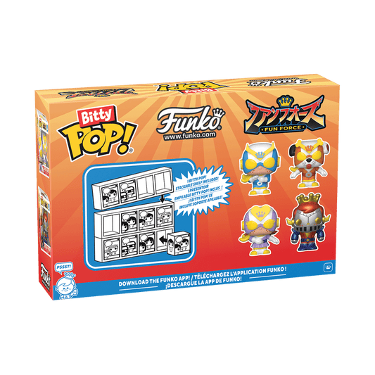Funko Bitty Pop! Freddy Funko Fun Force 4 - Pack (2025 Summer Convention Ексклюзив) - Figz