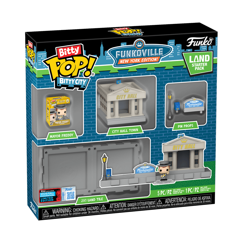Funko Bitty Pop! Land Starter Pack – New York Edition (2025 Fall Convention Ексклюзив) - Figz