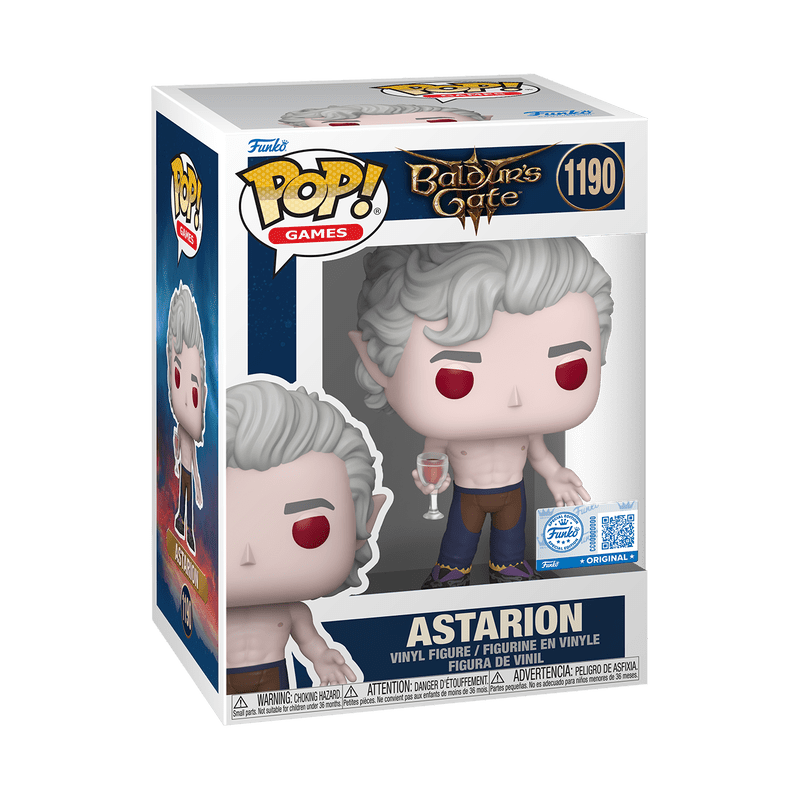 Funko Pop! Astarion Shirtless (Amazon Ексклюзив) - Baldur's Gate 3 1190 - Figz