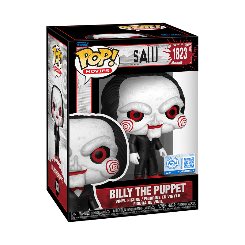 Funko Pop! Billy the Puppet (Glitter Shoes) - Saw 1823 - Figz