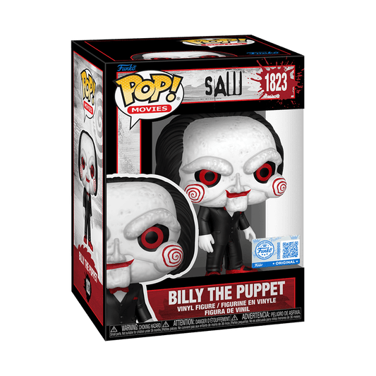 Funko Pop! Billy the Puppet (Glitter Shoes) - Saw 1823 - Figz