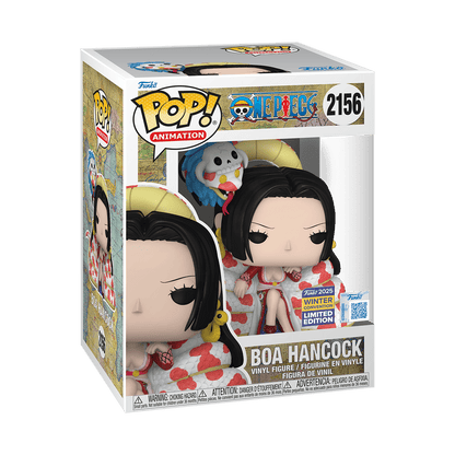 Funko Pop! Boa Hancock on Throne - One Piece 2156 Exclusive Premium - Figz