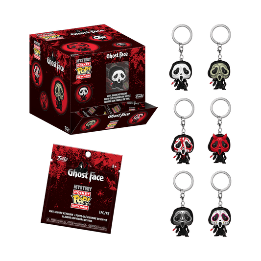 Funko Pop! Брелок-сюрприз - Ghost Face (Scream) - Figz