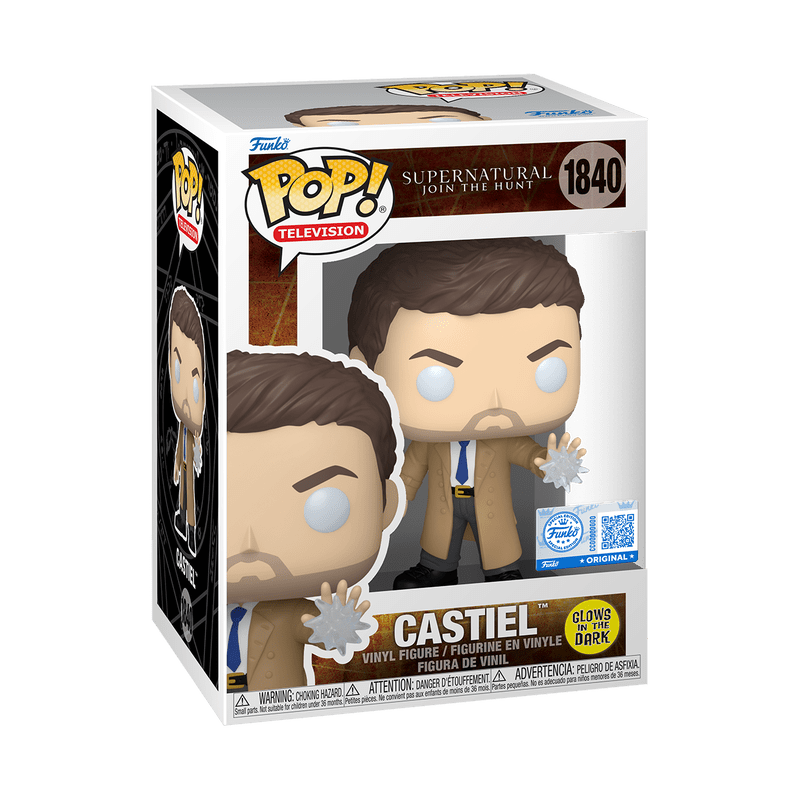 Funko Pop! Castiel Glow in the Dark (Ексклюзив) - Supernatural 1840 - Figz