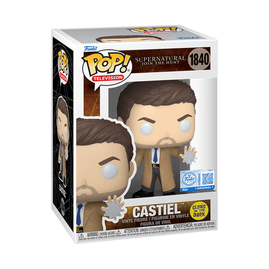 Funko Pop! Castiel Glow in the Dark (Ексклюзив) - Supernatural 1840 - Figz