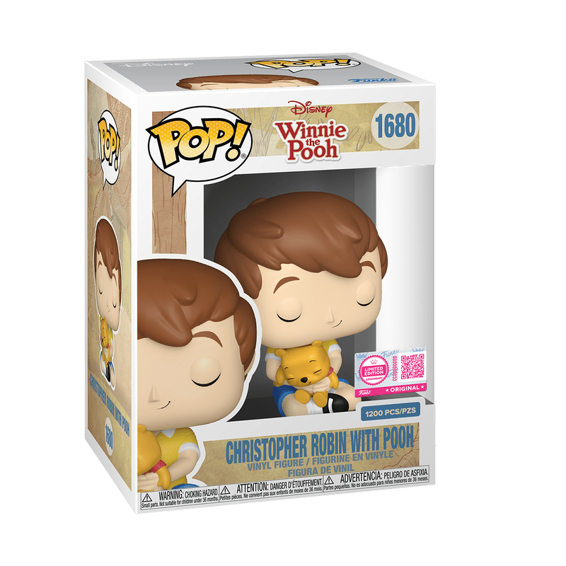 Funko Pop! Christopher Robin with Pooh (Legendary LE 1200) — Winnie the Pooh 1680 - Figz