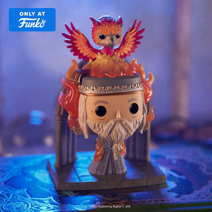 Funko Pop! Deluxe Albus Dumbledore with Fawkes 187 (Exclusive) — Harry Potter - Figz
