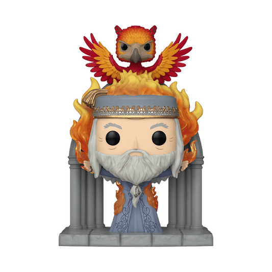 Funko Pop! Deluxe Albus Dumbledore with Fawkes 187 (Exclusive) — Harry Potter - Figz