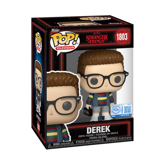 Funko Pop! Derek Turnbow (Exclusive) — Stranger Things 1803 - Figz