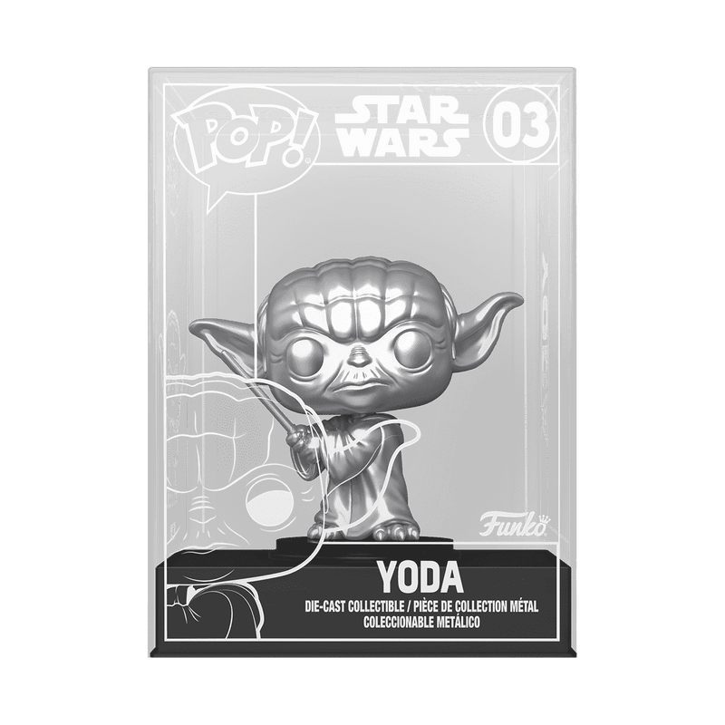 Funko Pop! Die-Cast Yoda (Шанс на Chase) - Star Wars 03 - Figz