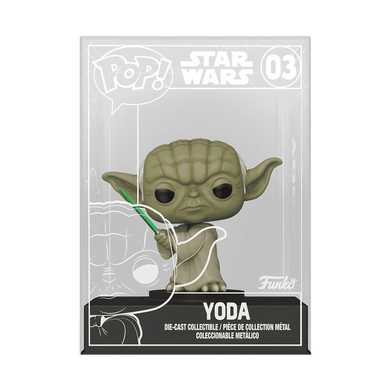 Funko Pop! Die-Cast Yoda (Шанс на Chase) - Star Wars 03 - Figz