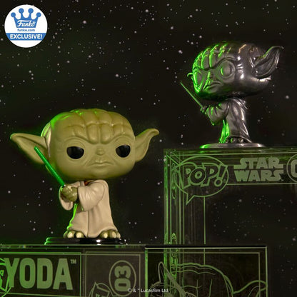 Funko Pop! Die-Cast Yoda (Шанс на Chase) - Star Wars 03 - Figz