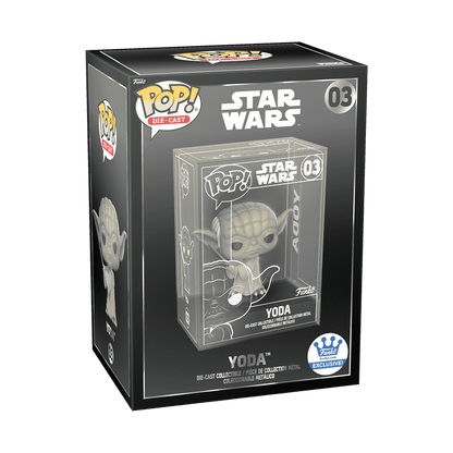 Funko Pop! Die-Cast Yoda (Шанс на Chase) - Star Wars 03 - Figz