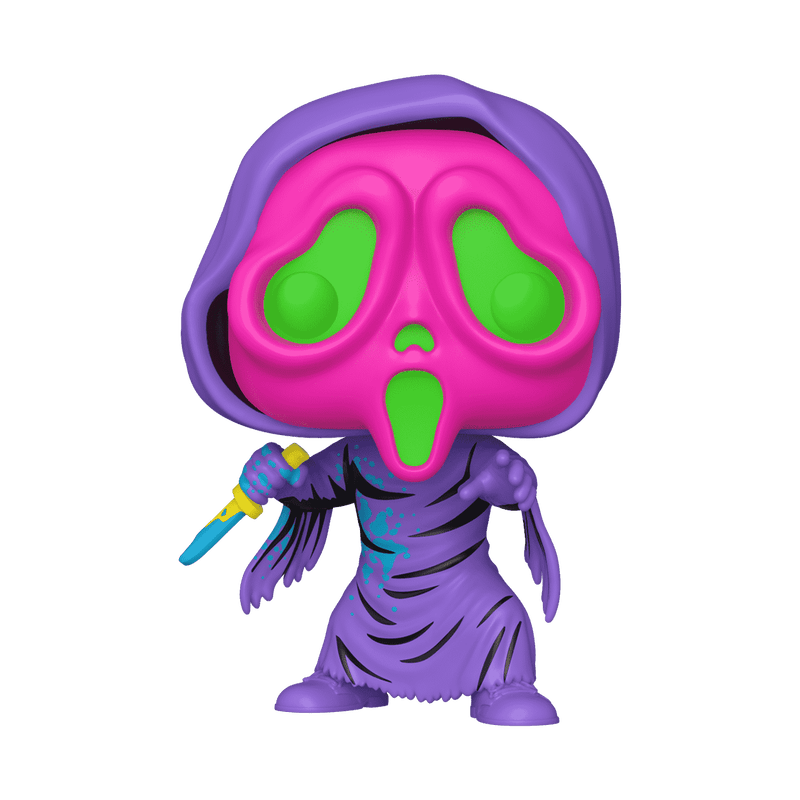 Funko Pop! Ghost Face Black Light (Entertainment Earth Ексклюзив) - Scream 1607 - Figz