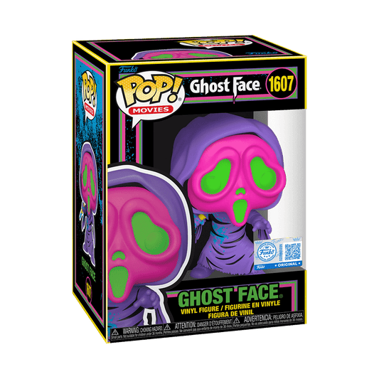 Funko Pop! Ghost Face Black Light (Entertainment Earth Ексклюзив) - Scream 1607 - Figz