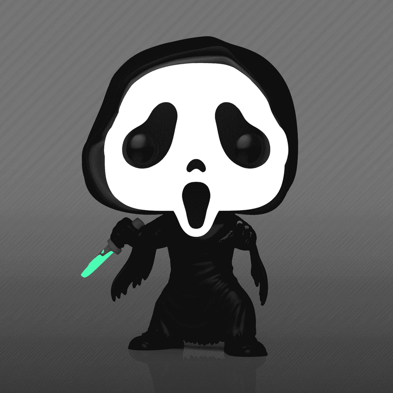 Funko Pop! Ghost Face Glow in the Dark (Amazon Ексклюзив) - Scream 1607 - Figz