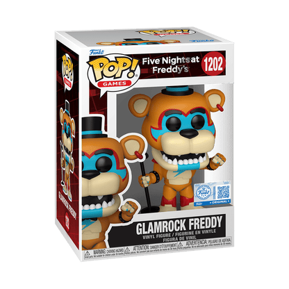 Funko Pop! Glamrock Freddy (Ексклюзив) - FNAF Security Breach 1202 - Figz