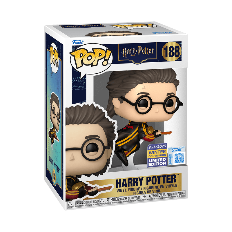 Funko Pop! Harry Potter (First Task)(Quidditch) 188 2025 Winter Convention Exclusive — Harry Potter - Figz