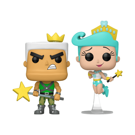 Funko Pop! Jorgen Von Strangle & Tooth Fairy 2 - Pack (2025 Summer Convention Ексклюзив) - The Fairly OddParents - Figz