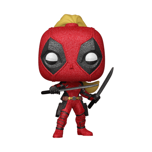 Funko Pop! Ladypool 1404 (Diamond Glitter Exclusive) — Deadpool & Wolverine - Figz