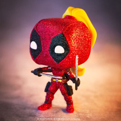 Funko Pop! Ladypool 1404 (Diamond Glitter Exclusive) — Deadpool & Wolverine - Figz