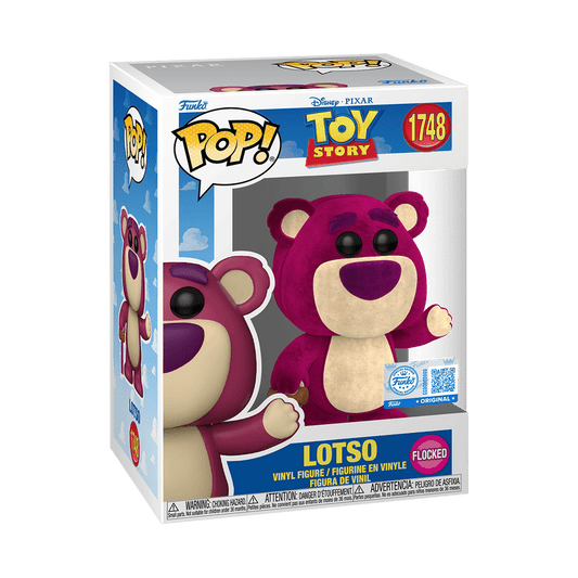 Funko Pop! Lotso (Flocked) - Toy Story 1748 Exclusive - Figz