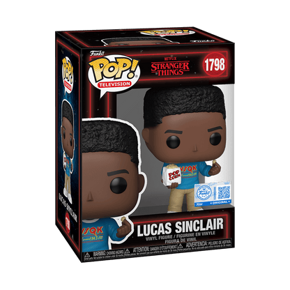 Funko Pop! Lucas Sinclair (with Popcorn) — Stranger Things 1798 Exclusive - Figz