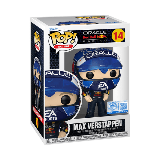 Funko Pop! Max Verstappen (USA Helmet) - Oracle Red Bull Racing 14 - Figz