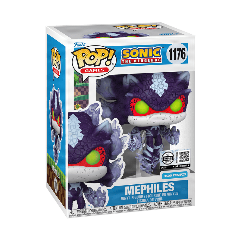 Funko Pop! Mephiles (Limited Edition Royalty) - Sonic the Hedgehog 1176 - Figz