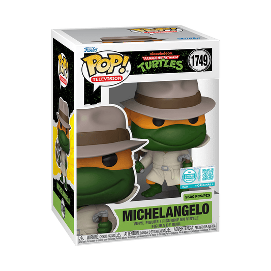 Funko Pop! Michelangelo in Trench Coat (Limited Edition Supreme) - Teenage Mutant Ninja Turtles 1749 - Figz