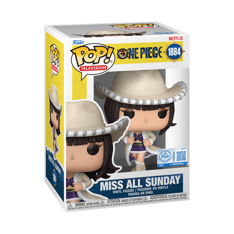 Funko Pop! Miss All Sunday - One Piece 1884 - Figz