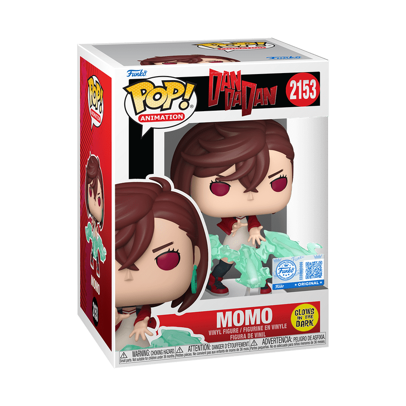 Funko Pop! Momo (Glow in the Dark Exclusive) — DAN DA DAN 2153 - Figz