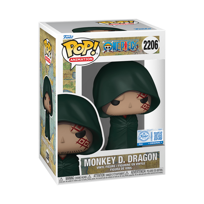 Funko Pop! Monkey D. Dragon (Ексклюзив) - One Piece 2206 - Figz