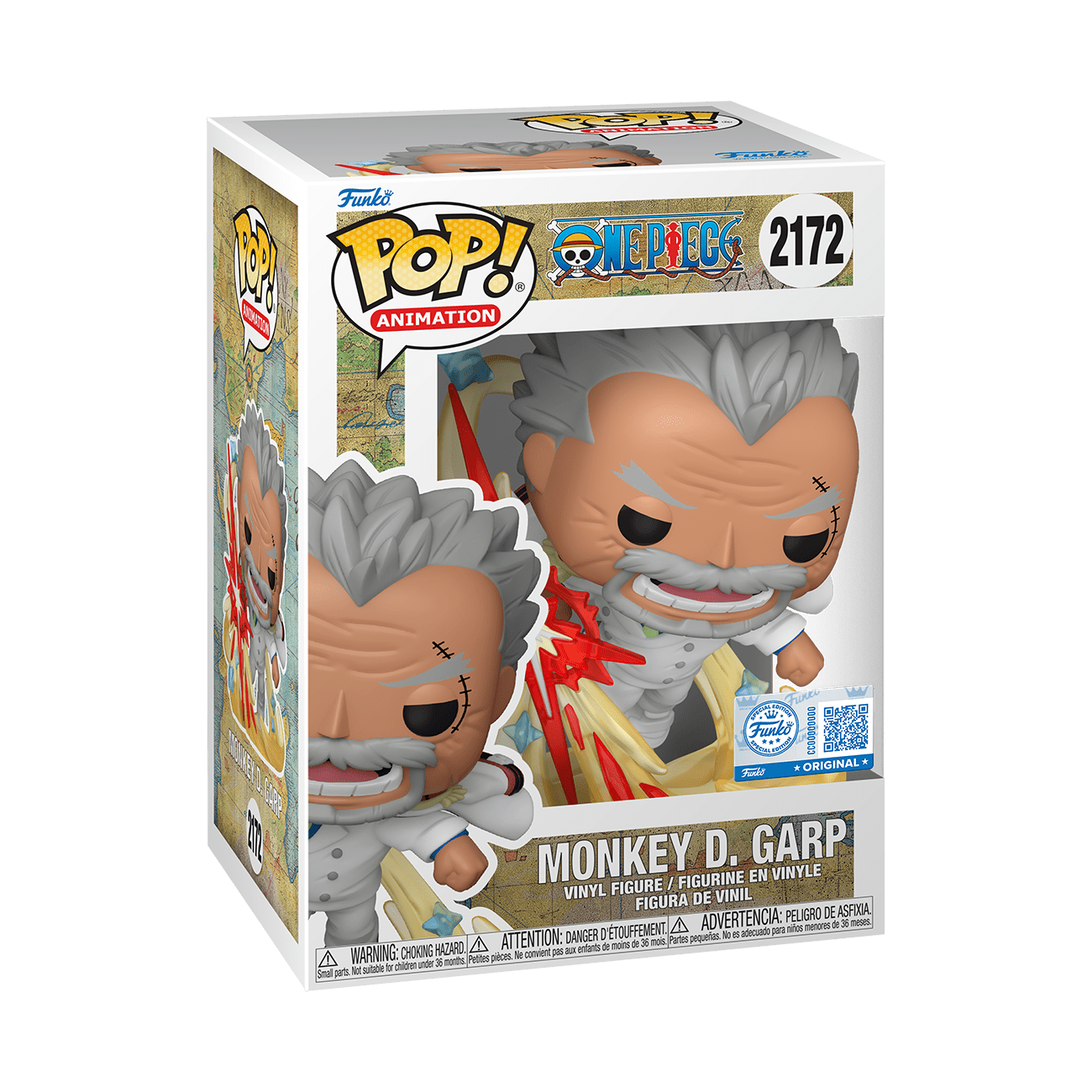 Funko Pop! Monkey D. Garp (Galaxy Impact) 2172 Exclusive / CHASE — One Piece - Figz