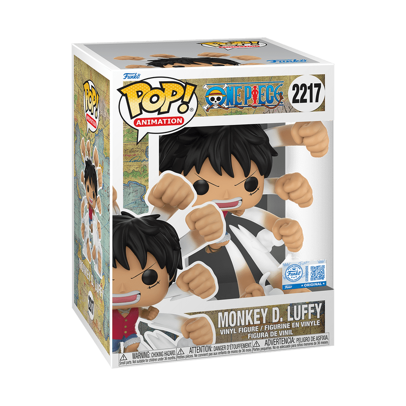 Funko Pop! Monkey D. Luffy (Gum Gum Gatling) - One Piece 2217 - Figz