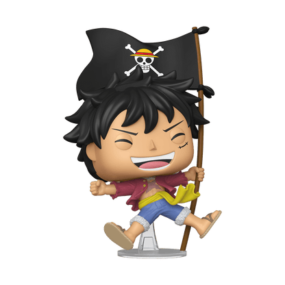 Funko Pop! Monkey D. Luffy with Flag (Ексклюзив) - One Piece 2214 - Figz